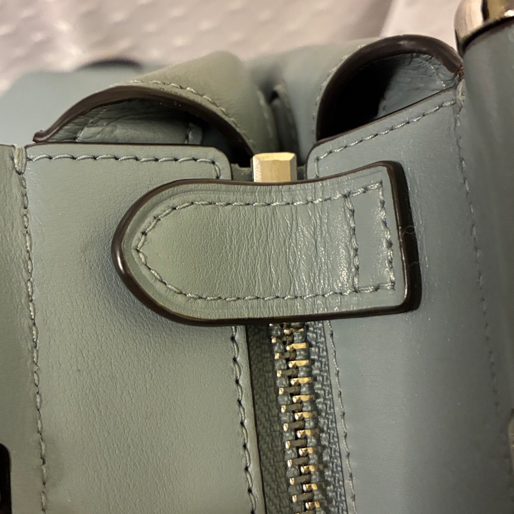 Coach Grace Satchel in Cornflower EUC Price NEW PRICE!! - Picture 6 of 16